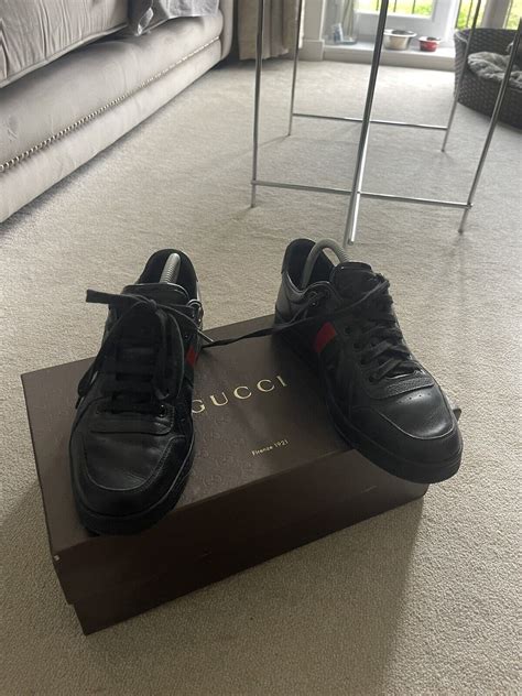 gucci trainers ebay